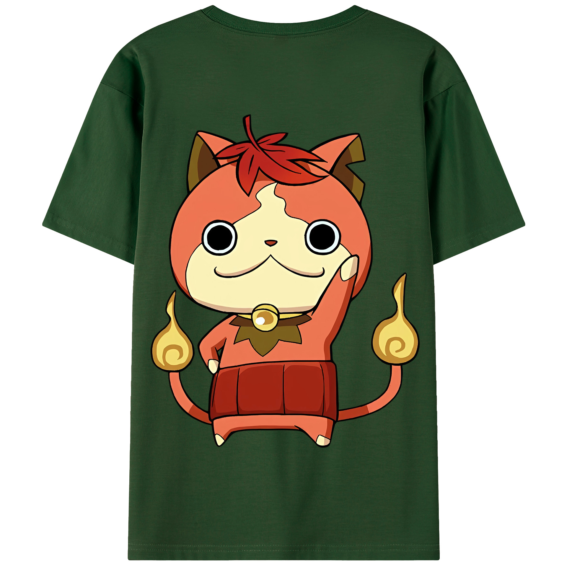 （画像用） 妖怪ウォッチ Yo-kai Watch 綿100％半袖Tシャツ（背面プリント）